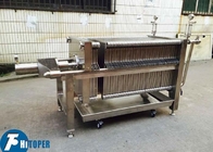 Stainless Steel Filter Press with Plate Thickness of 13mm and 4.8L Chamber Volume